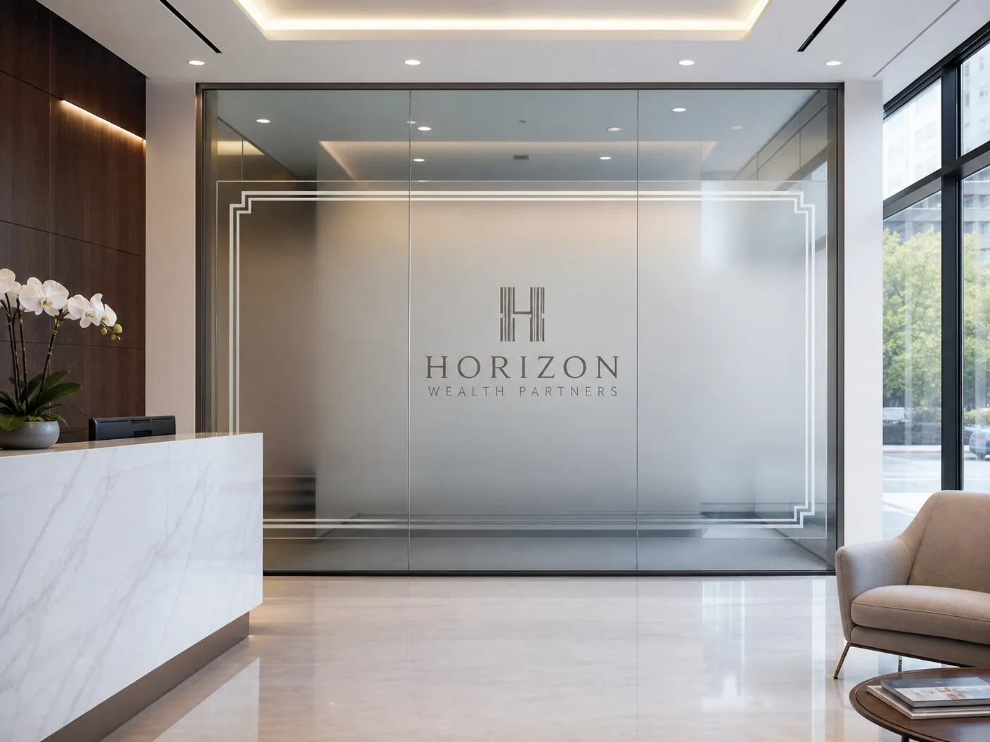 Frosted stickers for office privacy in Dubai - JLT - Dubai Marina - Business Bay